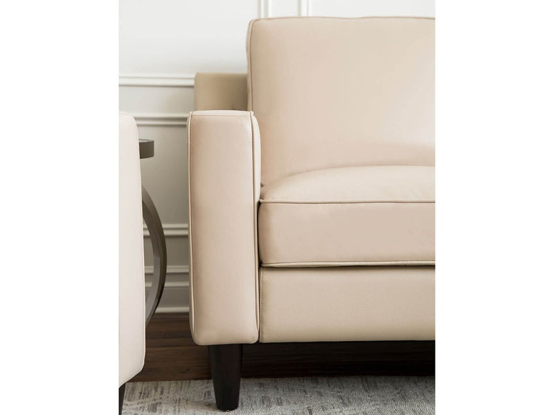 Milton Leather Sofa and Armchair Set