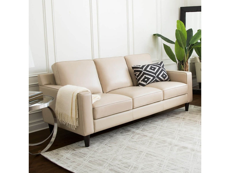 Milton Leather Sofa and Armchair Set