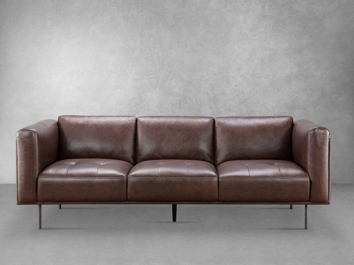 Raven Leather Sofa