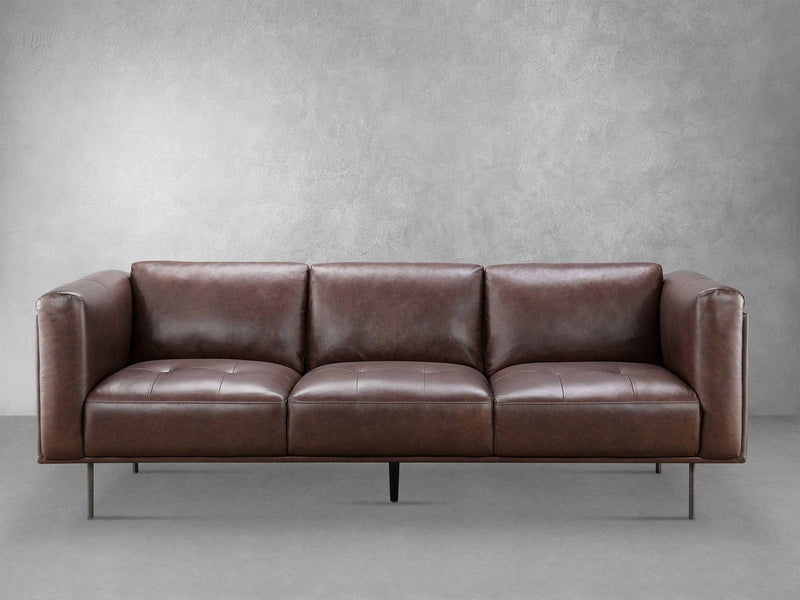 Raven Leather Sofa