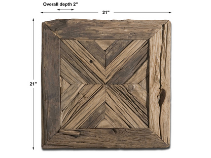 Abbyson Home Remi Reclaimed Wood Wall Art