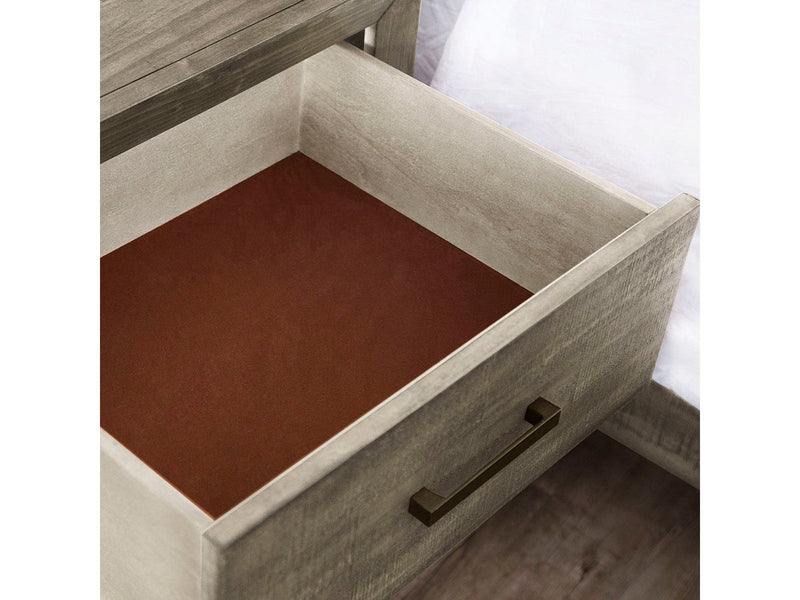 Retro Wood Nightstand