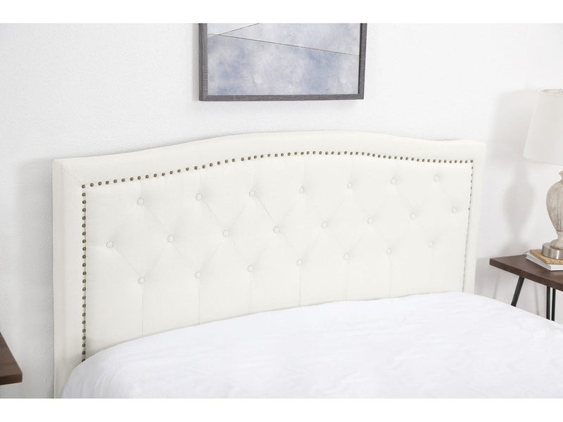 Mandy Black Tufted Bed