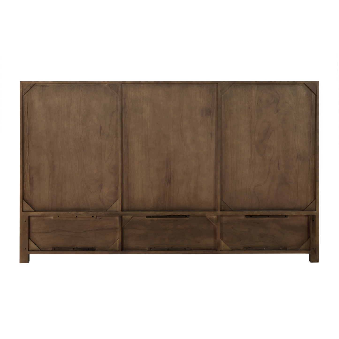 JoJo Fletcher Sawyer Oak & Grasscloth Bed, Brown - Queen