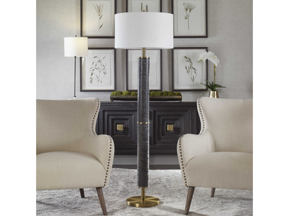 Abbyson Home Sloane Rustic Floor Lamp