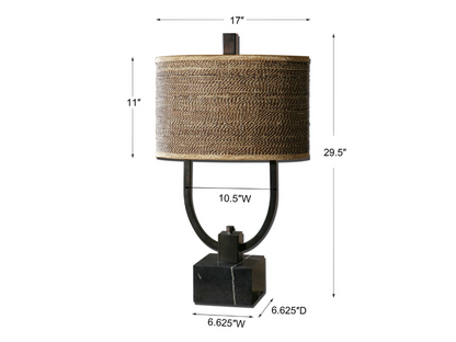Abbyson Home Sparrow Metal Table Lamp