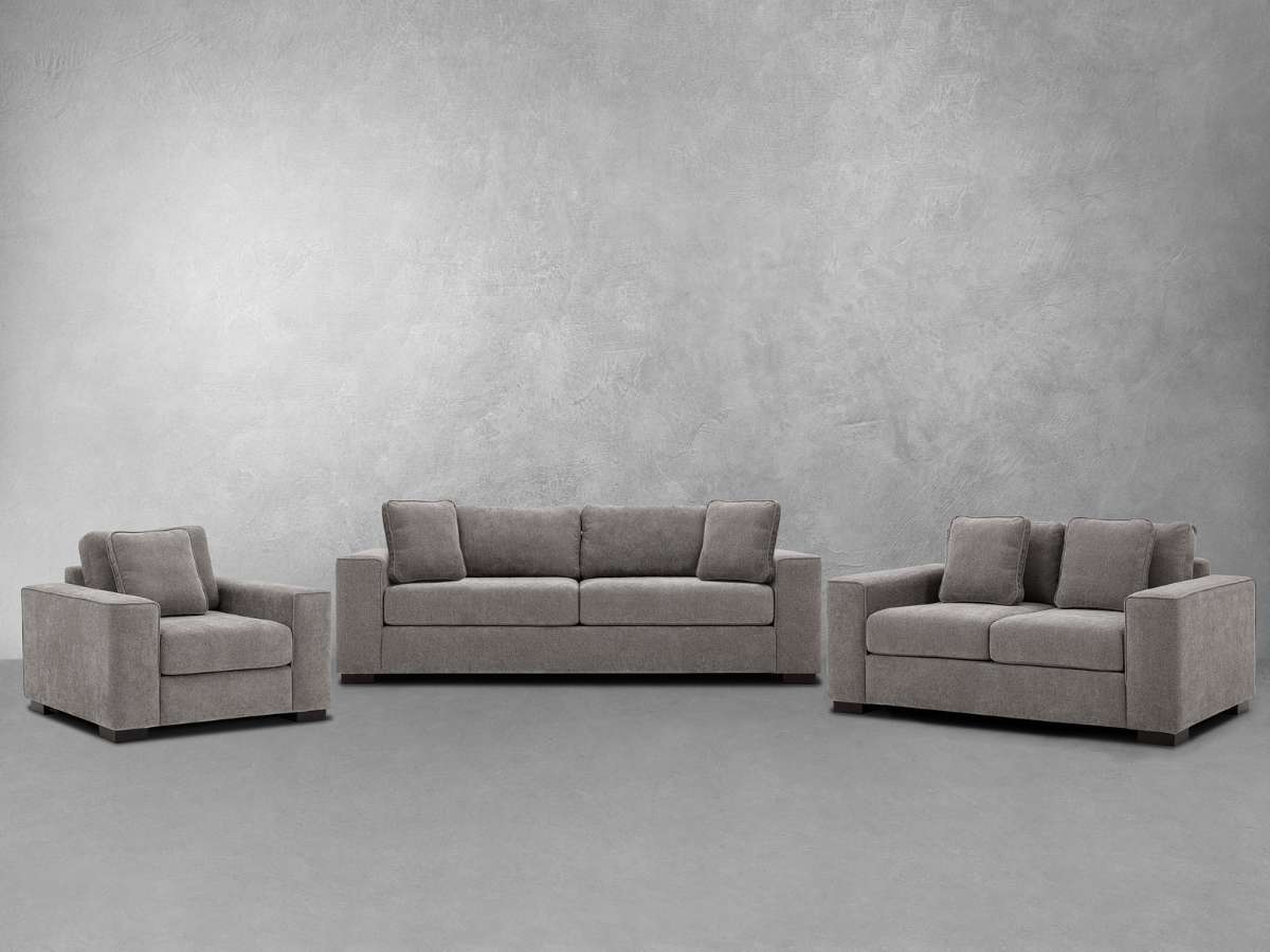 Tamora 3-Piece Fabric Sofa Set