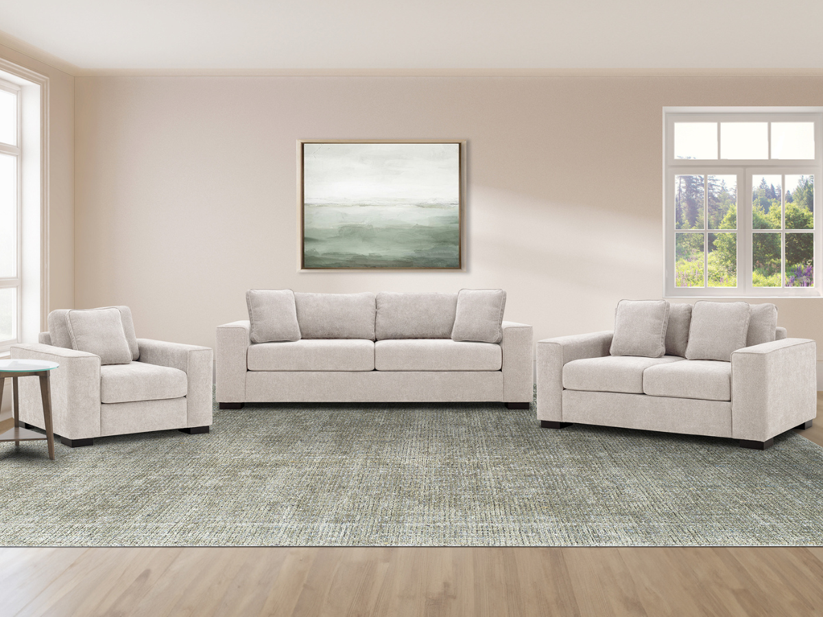Tamora 3-Piece Fabric Sofa Set