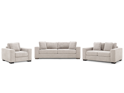 Tamora 3-Piece Fabric Sofa Set