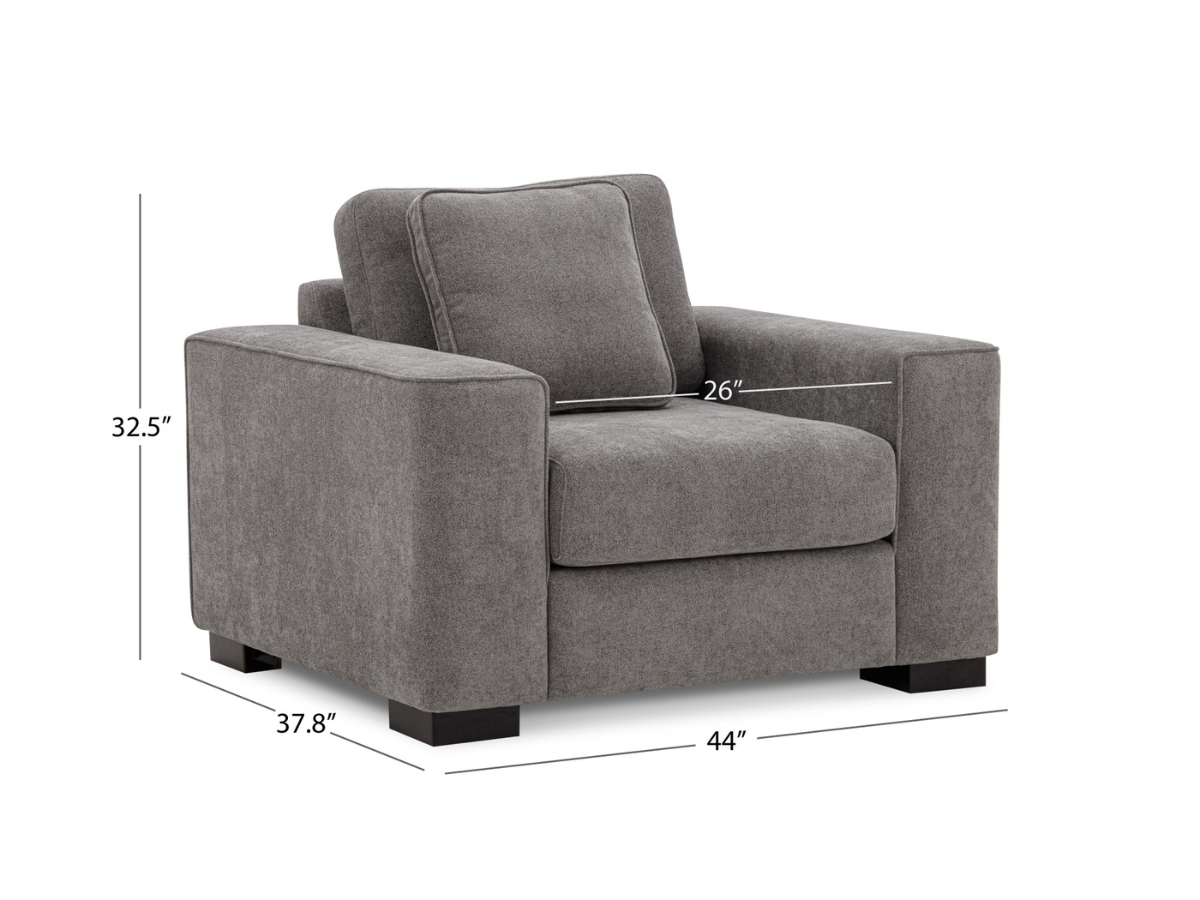 Tamora 3-Piece Fabric Sofa Set