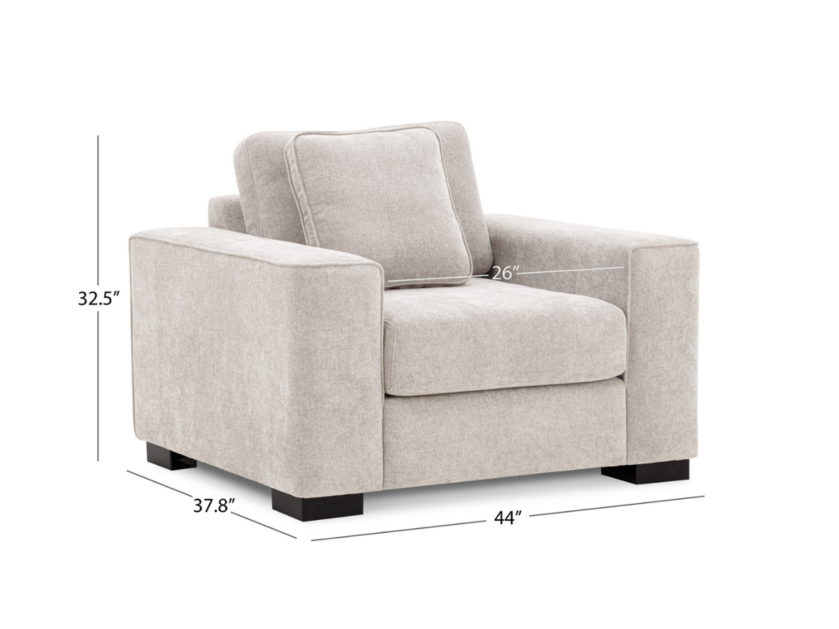 Tamora 3-Piece Fabric Sofa Set