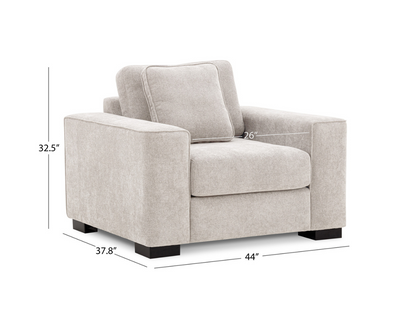 Tamora 3-Piece Fabric Sofa Set