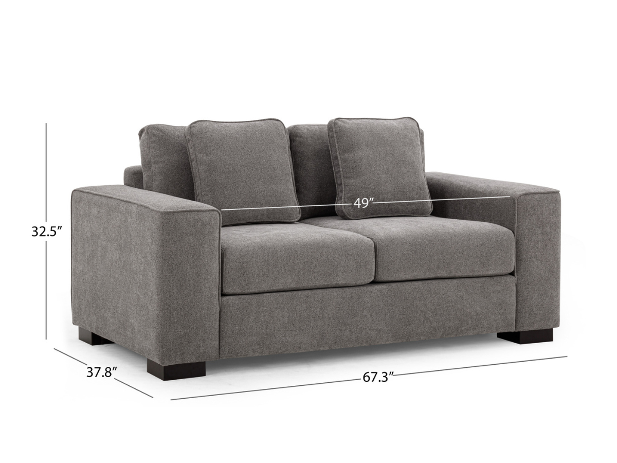 Tamora 3-Piece Fabric Sofa Set
