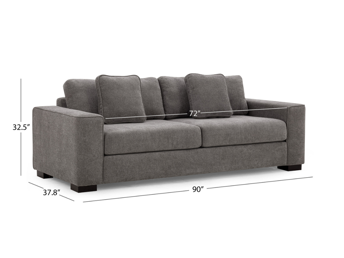 Tamora 3-Piece Fabric Sofa Set