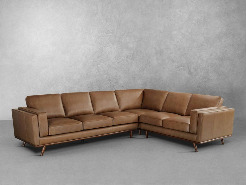 Taverly Leather Sectional