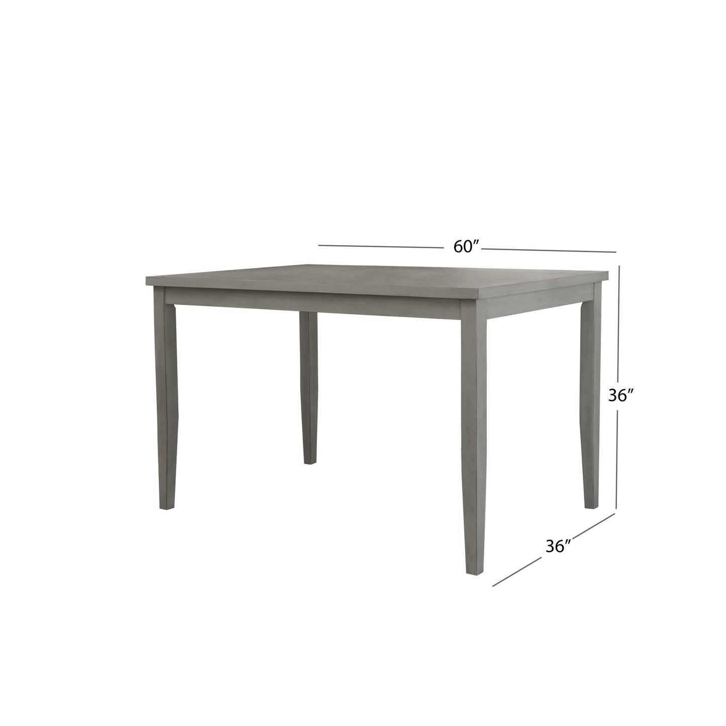 Theodore Dining Table - Gray