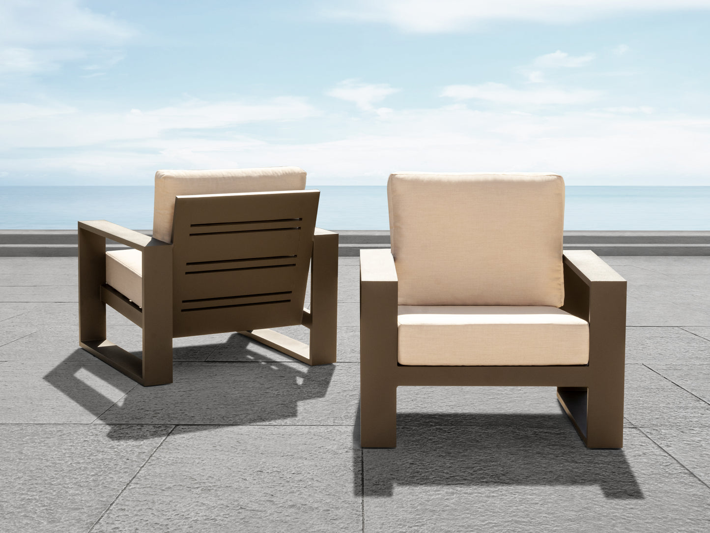 Torren Armchair (2-pack) - Beige