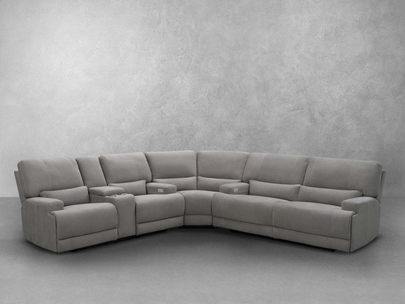 Trevita 3-pc Fabric Power Reclining Sectional