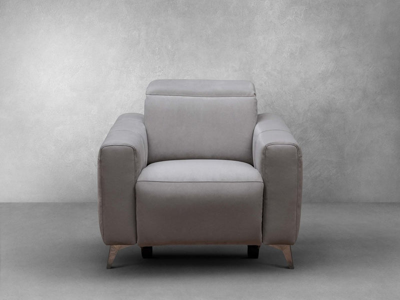Treyton Fabric Power Recliner with Power Headrest