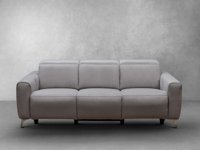 Treyton Fabric Power Reclining Sofa with Power Headrests