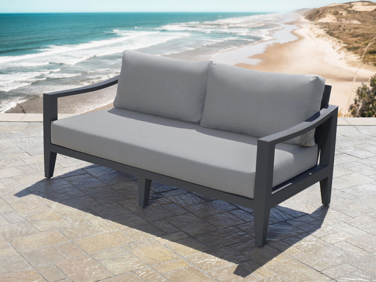 Hyland Hills Outdoor Sofa - Gray