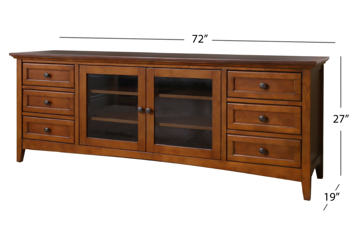 Taylor Media Console - Brown