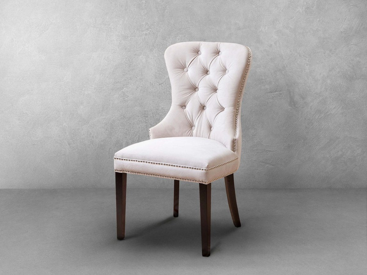 Versailles Tufted Dining Chair - Ivory