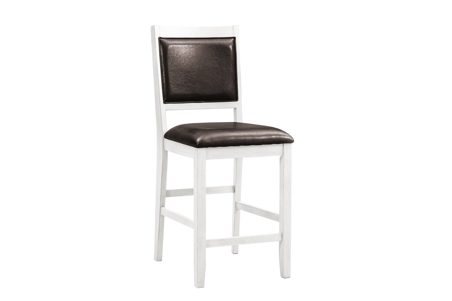 Walker Wood Counter Stool (Set of 4), White