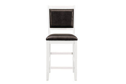 Walker Wood Counter Stool (Set of 4), White