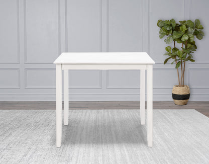 Walker Wood Counter Height Table - White