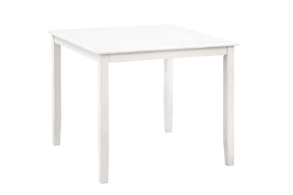 Walker Wood Counter Height Table - White