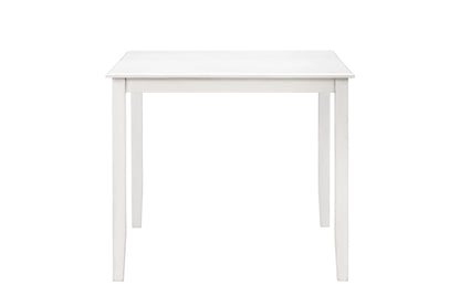 Walker Wood Counter Height Table - White