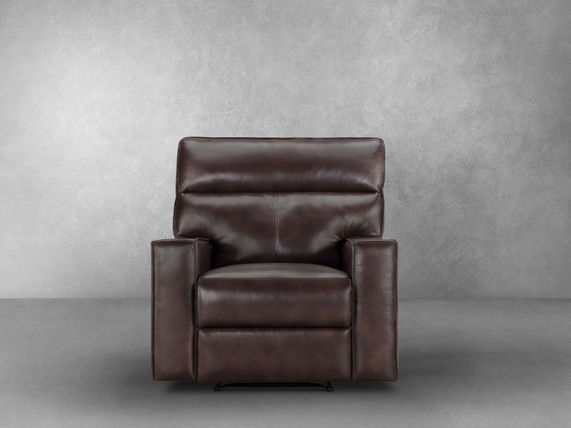 Zahara Power Leather Recliner