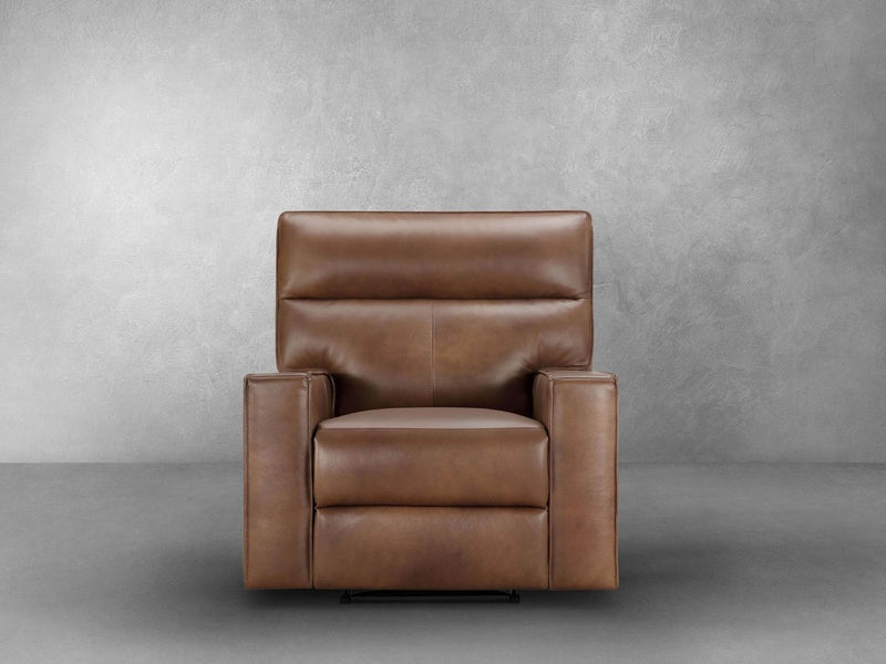 Zahara Power Leather Recliner