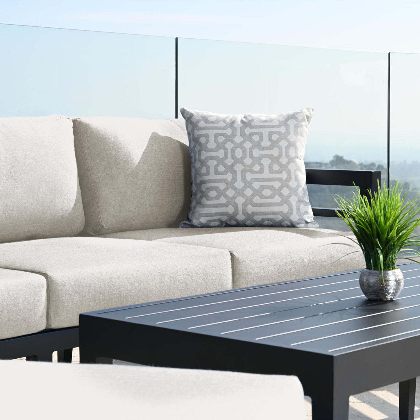 Belamar Outdoor Sofa - White