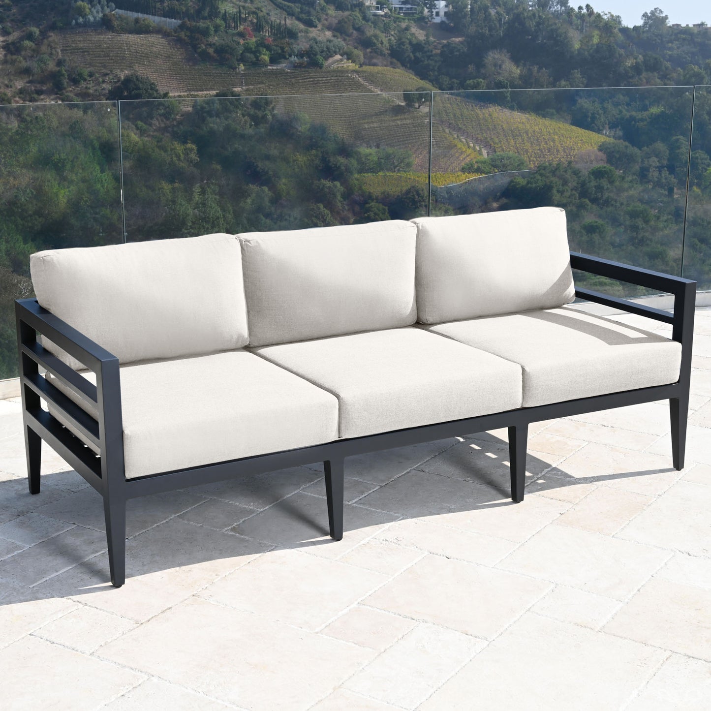 Belamar Outdoor Sofa - White