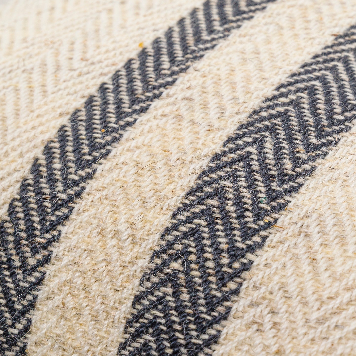 Becki Owens Brett Navy Striped 20" x 20" Accent Pillow, Cover Only