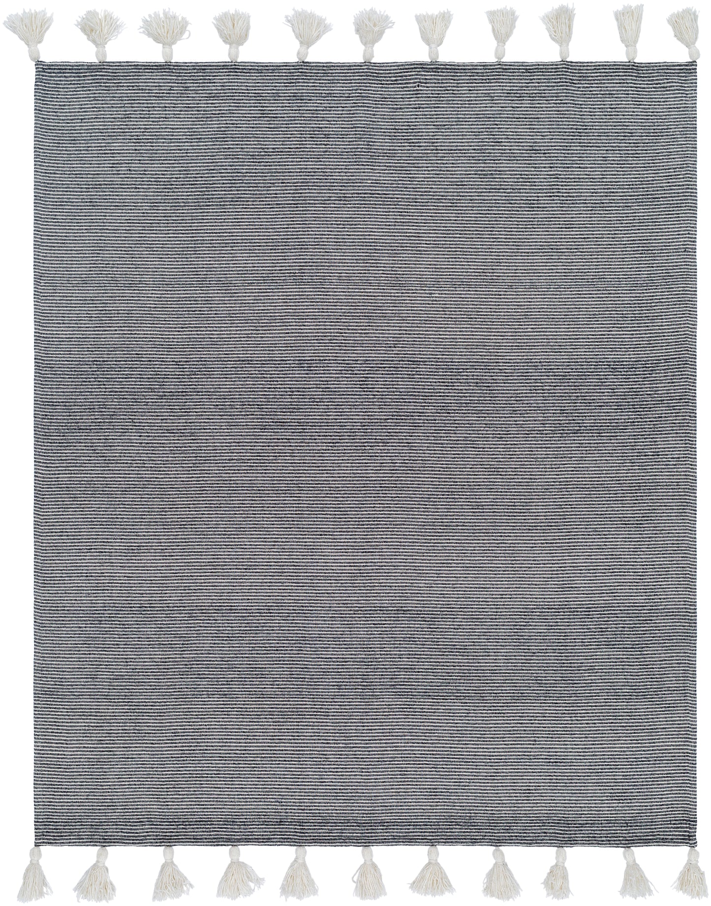 Becki Owens Kapri Throw, Black & Light Beige