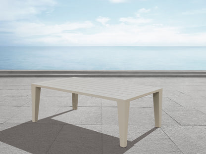 Hyland Hills 4-pc Outdoor Seating Set - Beige Aluminum