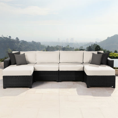 Monaco 6-pc Modular Sectional - Ivory