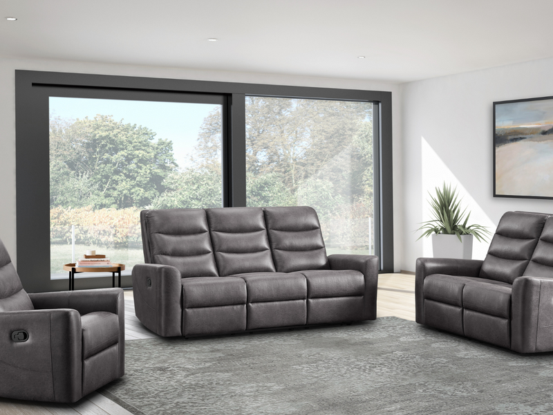 Bentley 3 pc Fabric Manual Reclining Set