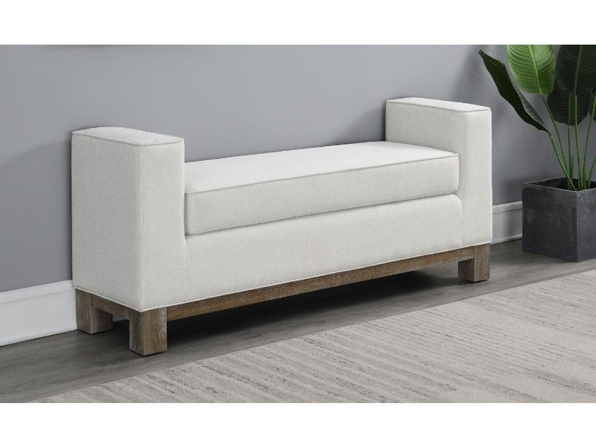 Eleanor Bench - Ivory - Queen