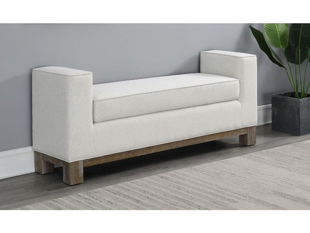 Eleanor Bench - Ivory - Queen