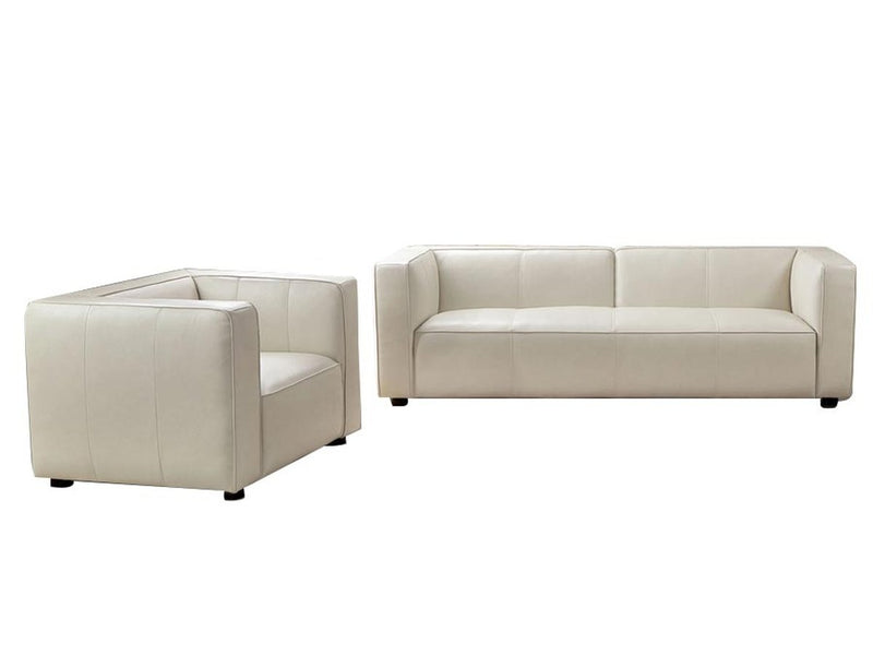 Brady 2-pc Leather Sofa and Chair Set