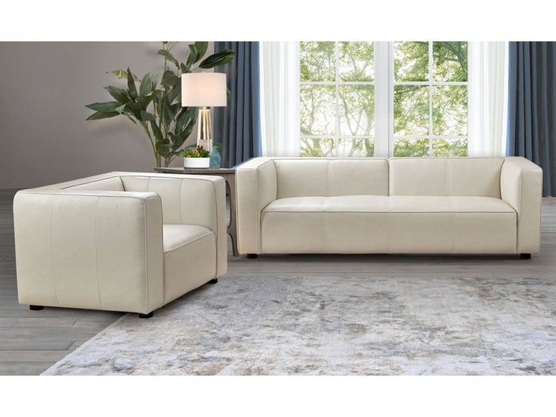 Brady 2-pc Leather Sofa and Chair Set