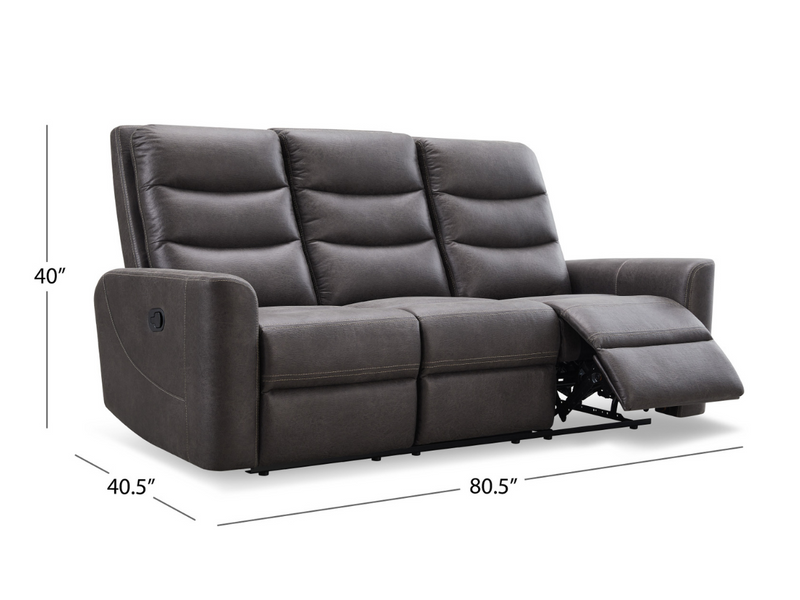 Bentley 3-pc Fabric Manual Reclining Set