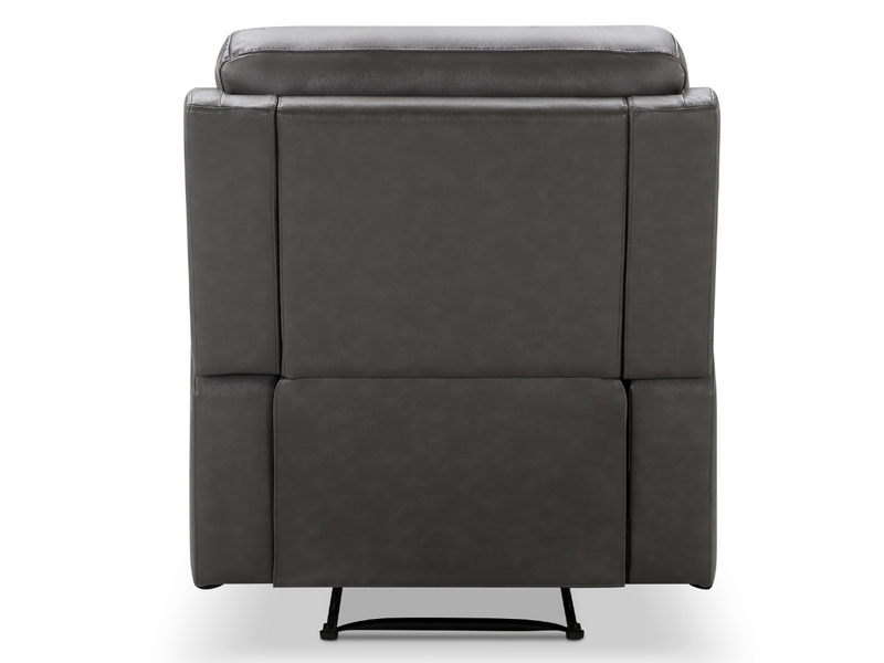 Waylen 3-pc Top-Grain Leather Manual Reclining Set