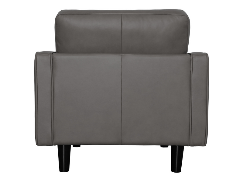 Parker 2-pc Top-Grain Leather Sofa and Chair