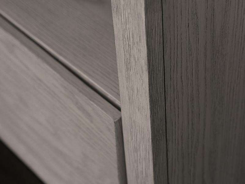 Freemont One Drawer + Shelf Nightstand