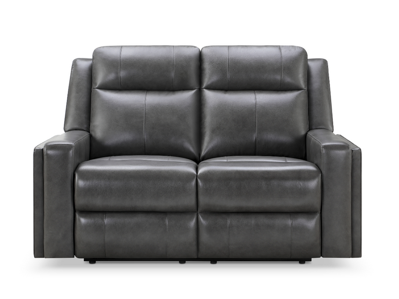 Rhodes 3-pc Top-Grain Leather Manual Reclining Set
